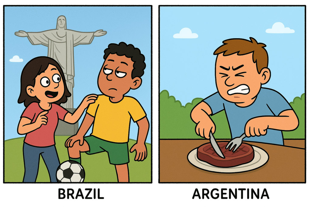 Како вештачката интилигенција создава смешни слики за различни земји