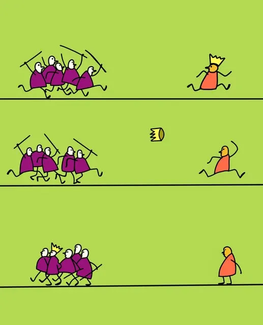 Вака се прогласувани кралевите