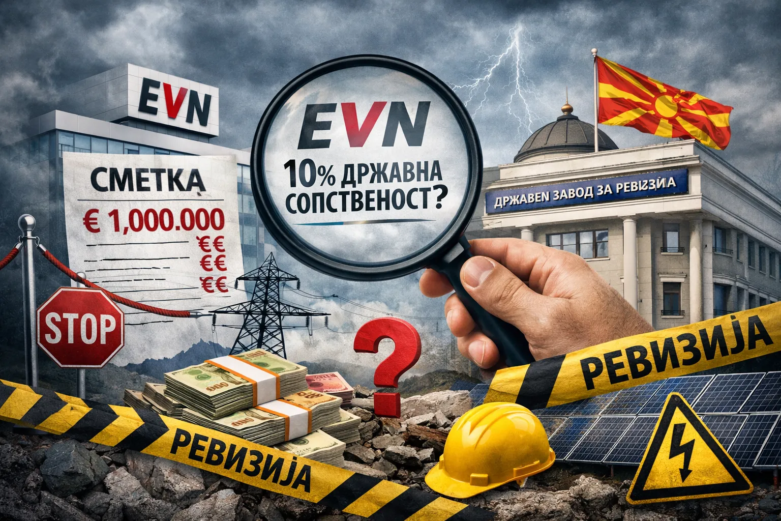 Прашањето до надлежните – дали операторот (EVN) врши приклучување, или бара инвеститорите и граѓаните сами да ја градат мрежата?