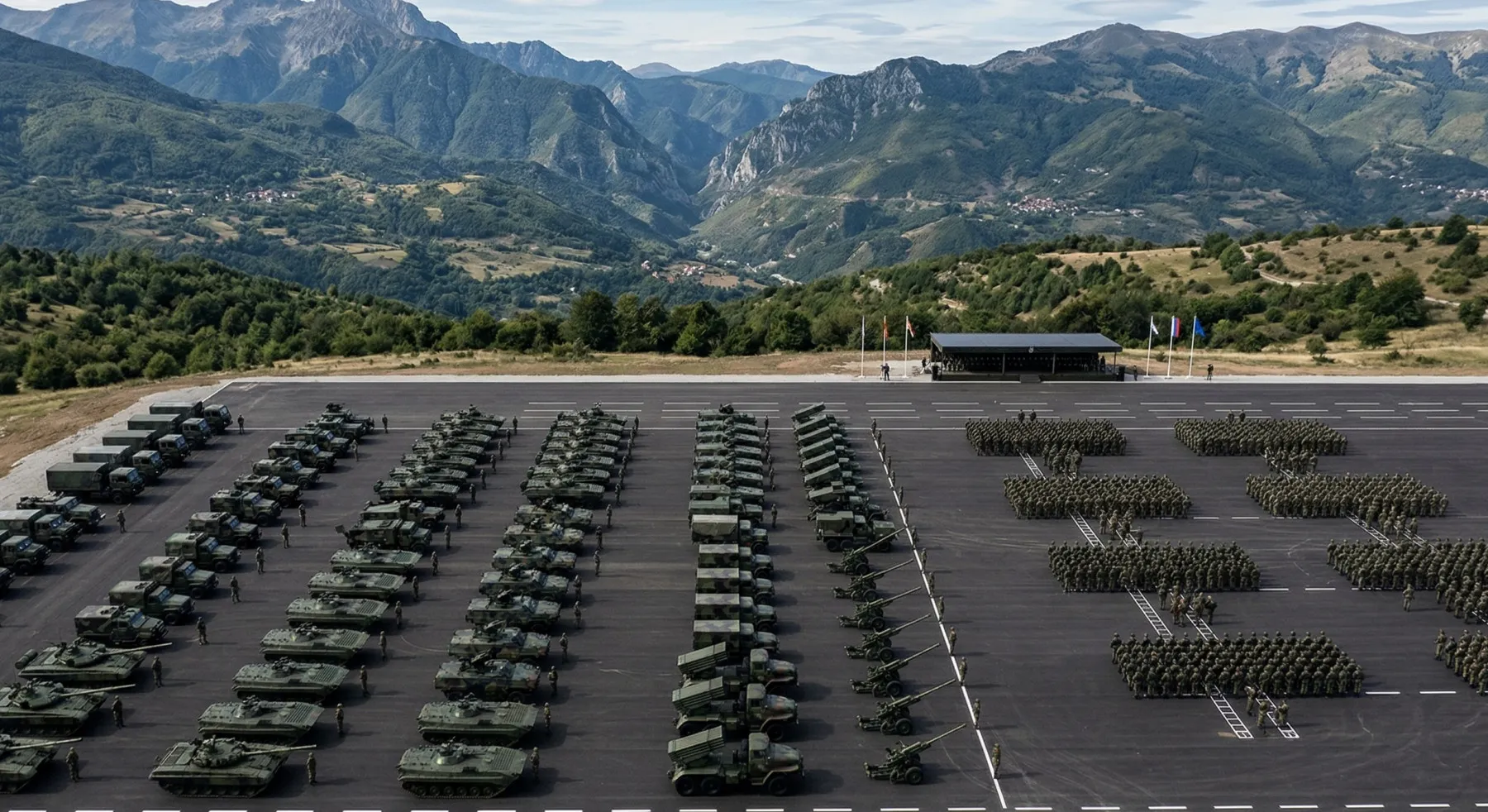 Споредба на воената моќ на земјите од Западен Балкан: Кој е најсилен?