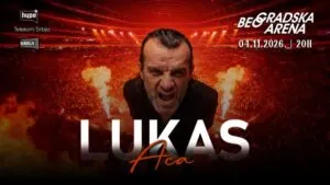 Аца Лукас во Белградска Арена на 4 ноември - најголемата балканска фолк ѕвезда со рекорден спектакл
