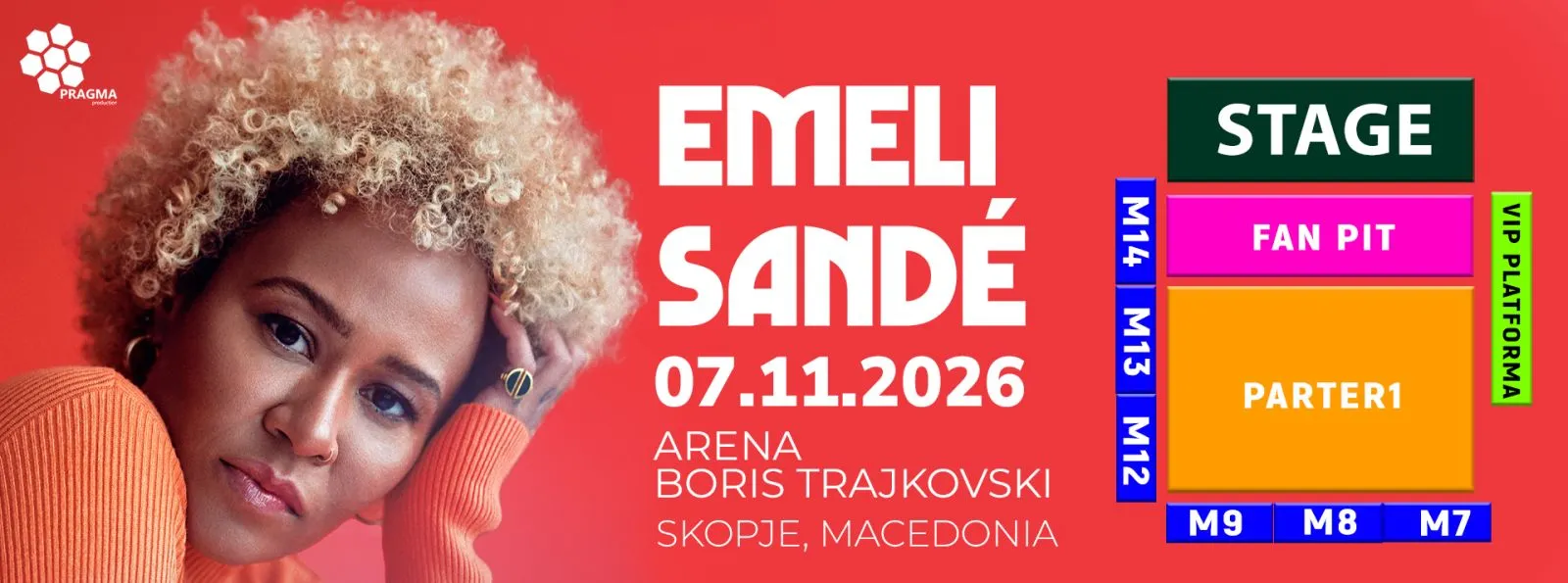 Emeli Sandé во Скопје на 7 ноември - светската поп-ѕвезда во А1 Арена