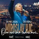 Мирослав Илиќ во Белградска Арена на 10 декември - Славејот од Мрчаевци со 8 милиони продадени плочи