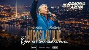 Мирослав Илиќ во Белградска Арена на 10 декември - Славејот од Мрчаевци со 8 милиони продадени плочи