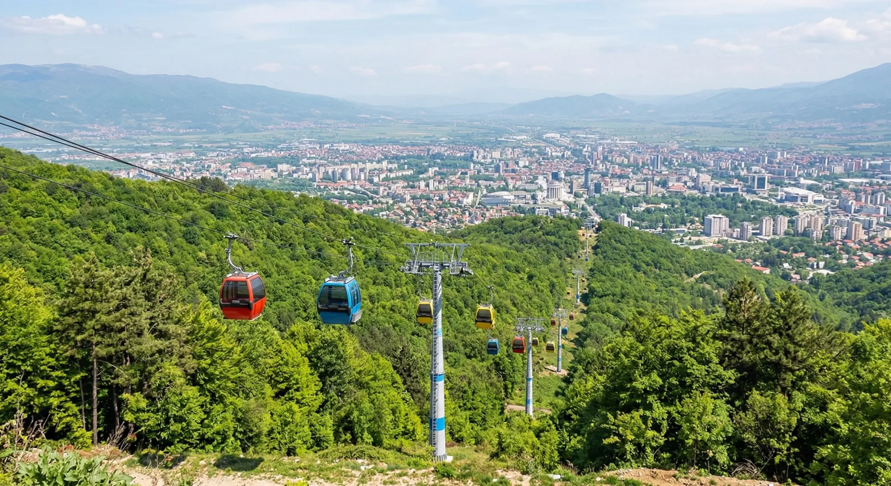 Жичницата на Водно денеска е надвор од функција