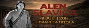 Ален Славица во Битола на 9 јули - хрватскиот поп пејач со платинестен албум на Антички театар Хераклеа