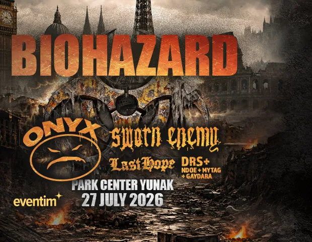 Биохазард, Оникс и Sworn Enemy во Софија на 27 јули - американските хардкор-метал пионери во Парк центар Јунак