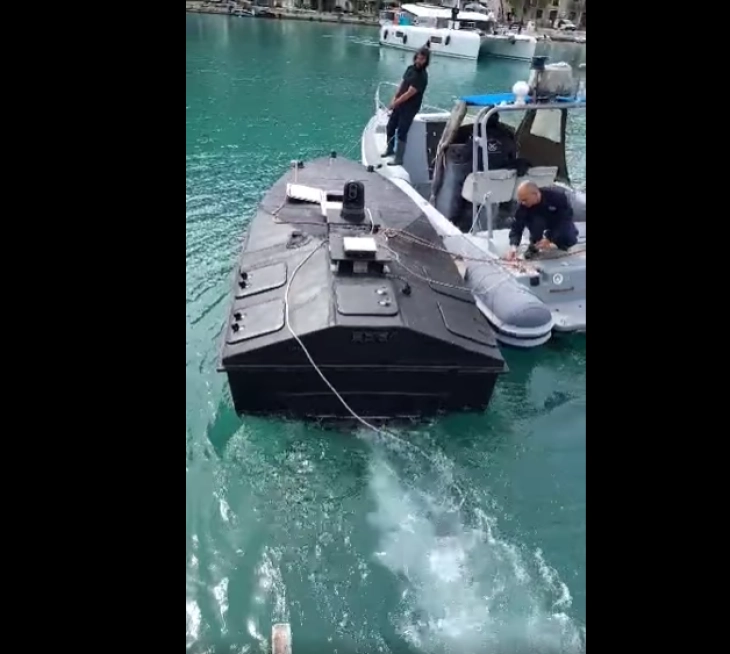 Магура V3 кај Лефкада: украински подморски дрон со три детонатори во грчки воден