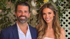 Donald Trump Jr. Married Bettina Anderson in the Bahamas - His Father Didn't Come, Rings With an Inscription in Spanish