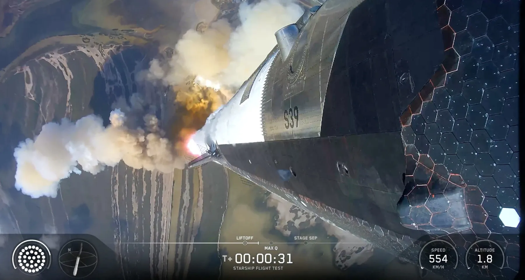SpaceX го лансира Starship V3 за прв пат, но повторно го губи бустерот при враќање