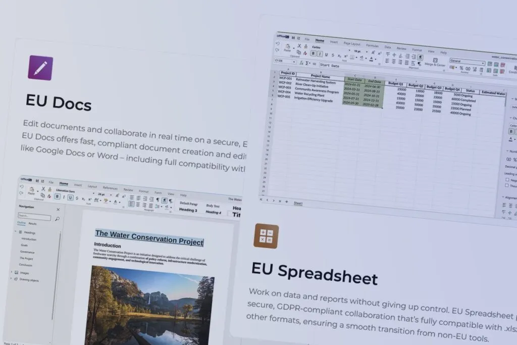 Европа конечно си пишува сама: излегува Euro-Office, алтернатива на Microsoft со чудно потекло