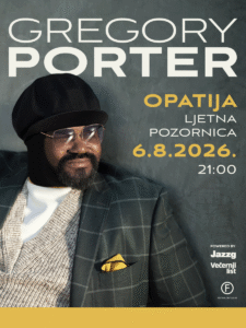Грегори Портер во Опатија на 6 август – двократниот Греми добитник на Летната позорница