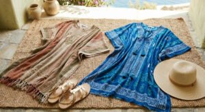 The Cover-Up That Beats the Heat: The Kaftan Has Left the Beach and Hit the City