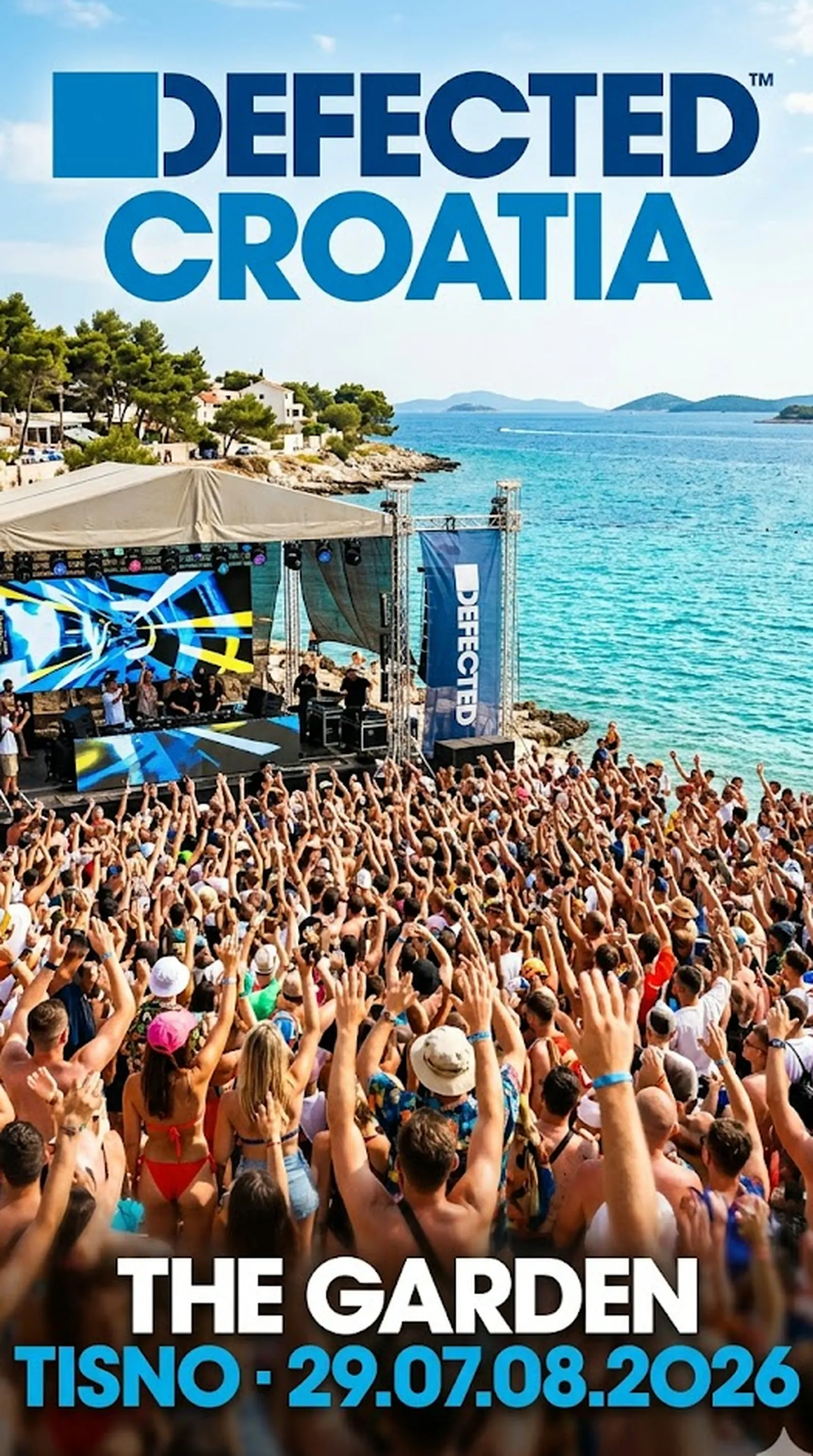Defected Croatia во Тисно од 29 јули до 2 август - британската хаус марка со петдневен фестивал на Јадранот