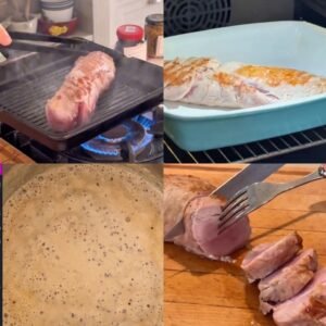 Mustard Pork Tenderloin Like at a Restaurant: The Secret Isn't in the Ingredient, but in the Patience