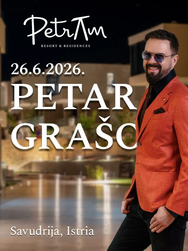 Petar Grašo 26 Haziran'da Umag'da - Hırvat pop yıldızı Petram resort'ta deniz kenarında bir konserle