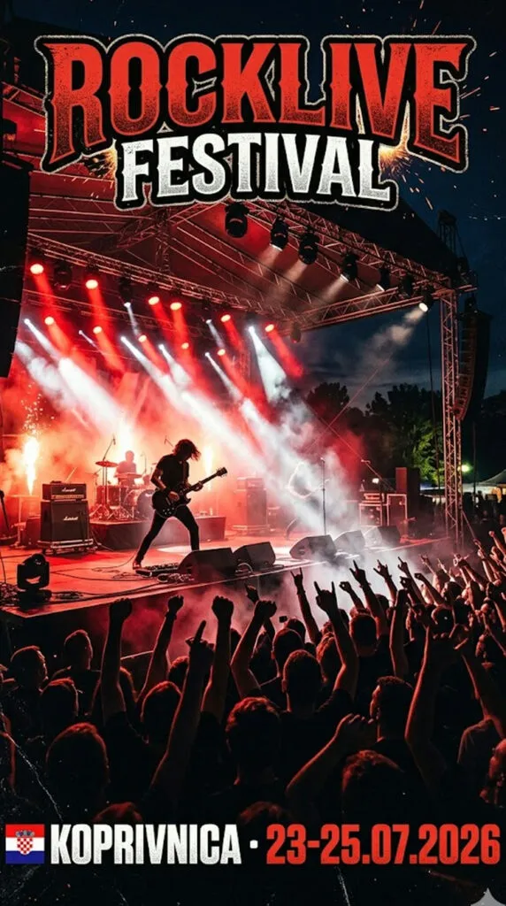 RockLive Festival во Копривница од 23 до 25 јули - петнаесеттото издание со Baby Lasagna и Zabranjeno pušenje