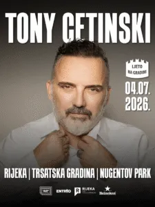 Тони Цетински на Трсатскиот каштел во Риека на 4 јули - хрватската поп ѕвезда се враќа по петгодишна пауза