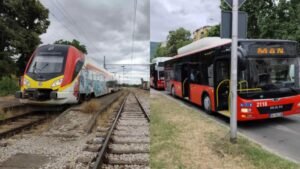 Пет минути со воз наспроти 65 со автобус: решението за скопските гужви е речиси изградено, а сè уште чекаме