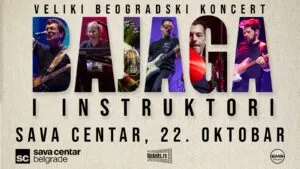 Бајага и Инструктори во Сава Центар на 22 октомври - екс-ју рок легендите со концерт во Плавата дворана