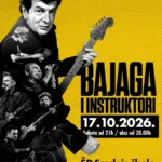 Бајага и Инструктори во Копривница на 17 октомври - екс-југословенската рок легенда со песните што поврзуваат генерации