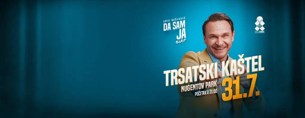 Енис Бешлагиќ со „Да сам ја неко“ на Трсатскиот кастел во Риека на 31 јули – авторскиот моноспектакл што полни сали