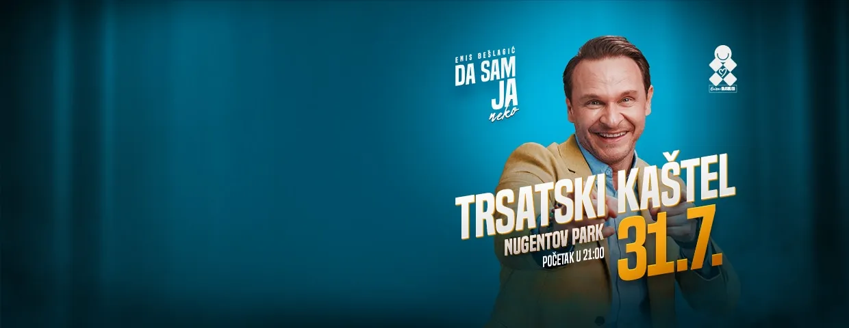 Енис Бешлагиќ со „Да сам ја неко“ на Трсатскиот кастел во Риека на 31 јули - авторскиот моноспектакл што полни сали