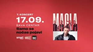 Магла Бенд во Сава Центар на 17 септември - седми концерт во истата дворана за помалку од една година