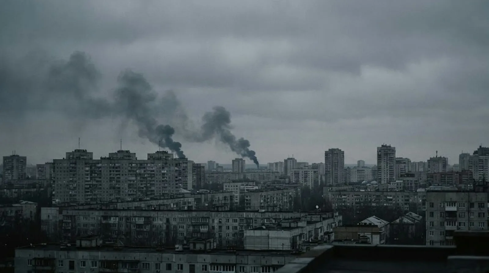 Русија ноќе го засипа Киев со ракети: 13 загинати, урната зграда, погоден и хотел во центарот
