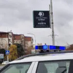 Автомобил се запали во движење во Чаир: возачот со изгореници, но успеал да излезе на време