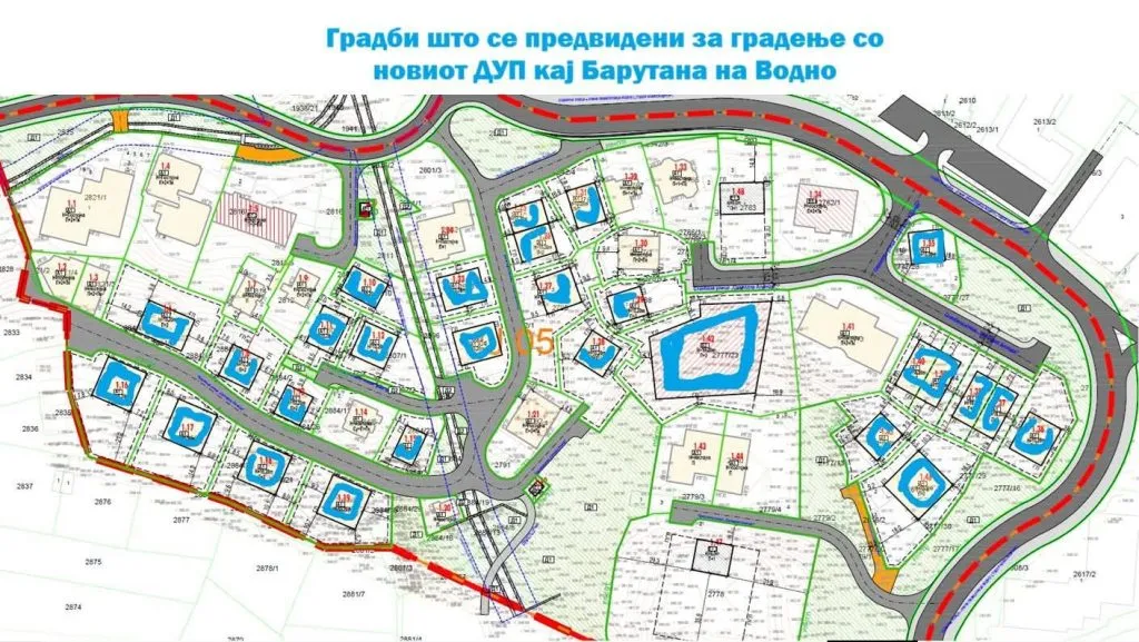 Советот на Центар зелено светло за градба на Водно: 25 објекти во ерозивно подрачје