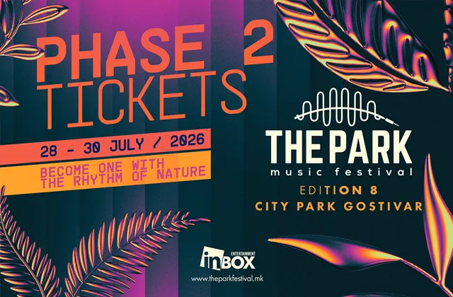 The Park Festival 2026 во Гостивар од 28 до 30 јули – Ноизи, Дурата Дора и осмото издание во Градскиот парк