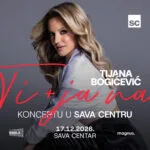 Тијана Богиќевиќ во Сава Центар на 17 декември - српската евровизиска претставничка со поп концерт во Белград