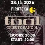 Tool Tribute band H. во Pirotska 5 во Софија на 28 ноември 2026 - најблиското до концерт на бенд што ретко доаѓа