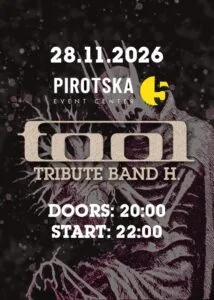 Tool Tribute band H. во Pirotska 5 во Софија на 28 ноември 2026 - најблиското до концерт на бенд што ретко доаѓа
