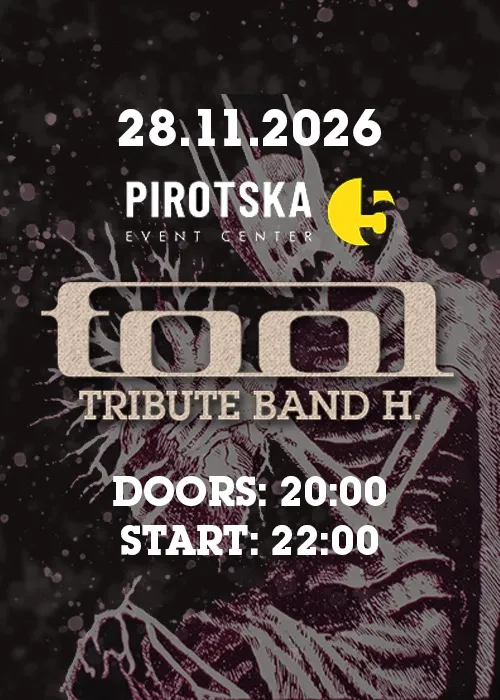 Tool Tribute band H. во Pirotska 5 во Софија на 28 ноември 2026 – најблиското до концерт на бенд што ретко доаѓа