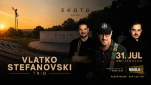 Влатко Стефановски во Еката Естејт кај Крњево на 31 јули - гитаристот од Леб и сол со трио во амфитеатар