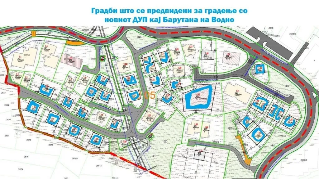 Дваесет резиденции и 9.000 квадрати шума на Водно: анкетата трае еден месец, и почнува среде август