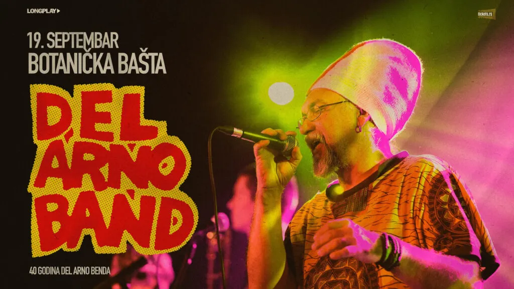 19 Eylül'de Botanik Bahçe'de Del Arno Band 40. yılını kutluyor - kendi şarkılarını yapan ilk Yugoslav reggae grubu