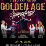 Хитовите на Абба со Загрепската филхармонија во Лисински на 29 септември - Golden Age Symphony со четворица солисти