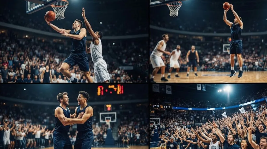 Neno Dimitrijevic mit dem ersten Triple-Double der mazedonischen Basketballgeschichte: 15 Punkte, 14 Rebounds, 11 Assists