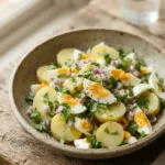 Компирова салата што има вкус низ целиот залак: разликата е една одлука за тоа кога се зачинува