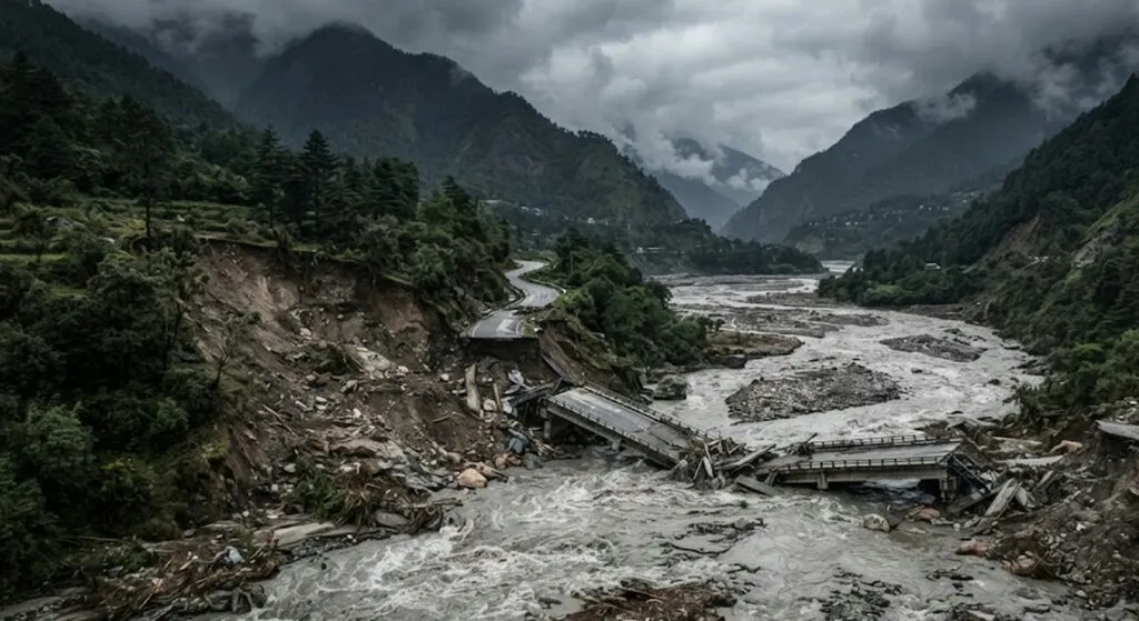 Ледник се урна во Хималаите, речиси 1.500 луѓе се водат како исчезнати: Водата стигна пред објаснувањето