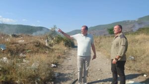 Градоначалникот тврди дека депонијата е намерно запалена: два пожара во ист ден кај Валандово, полетаа и ер-тракторите
