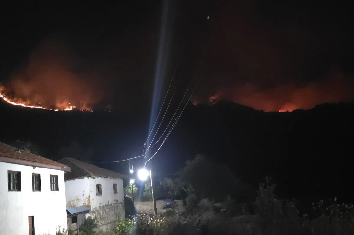 33 пожари за едно деноноќие: букова шума гори во Кичево, а огнот кај Куманово стигна до куќите
