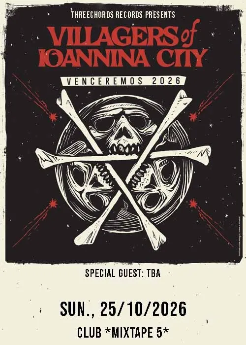 25 Ekim'de Sofya'da Villagers of Ioannina City - Mixtape 5'te gayda ve klarnetli Yunan psikedelik rocku