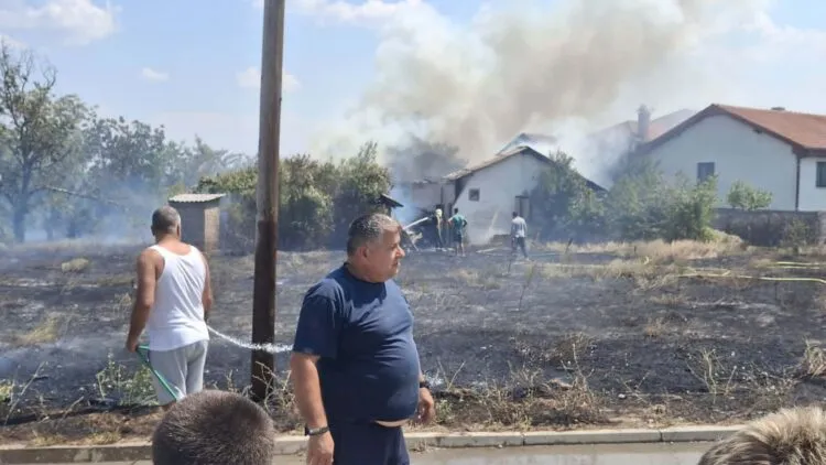 По пожарот во Волково жителите не бараат повеќе пожарникари, туку косилка: трева од два метра покрај куќи
