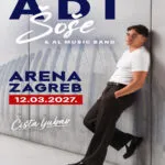 Ади Шоше во Арена Загреб на 12 март 2027 - 5.000 билети за 24 часа и најава од автобус полн со фанови