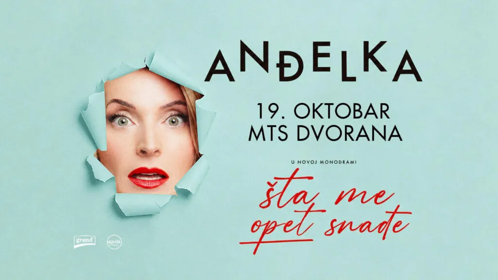 Anđelka Stević Žugić 19 Ekim'de Belgrad'da mts dvorana'da "Šta me opet snađe" ile - bir oyuncu, yedi karakter ve bir boşanma