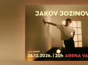 Јаков Јозиновиќ во Арена Вараждин на 26 декември - турнејата „Ја за чуда летим“ на празничен датум